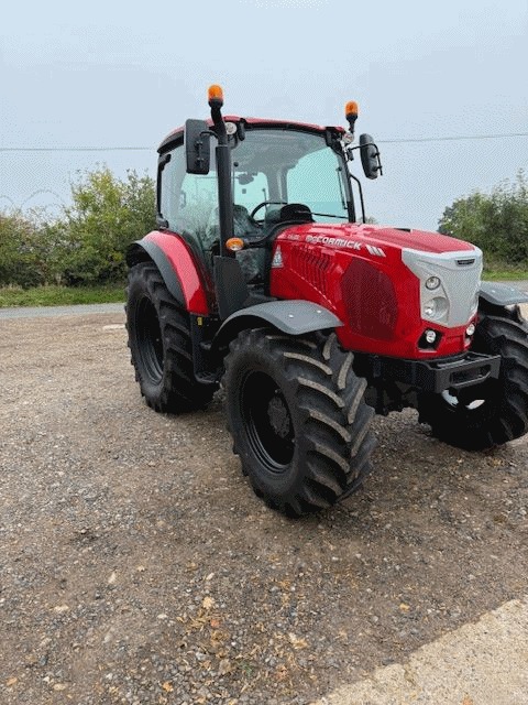 Red McCormick X5.120 tractor on the Cranworth yard